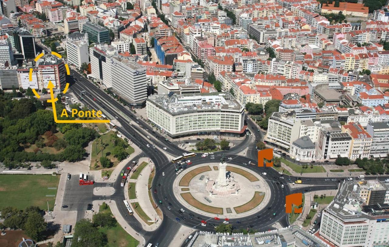 A Ponte Marques De Pombal Hotel Lisboa Eksteriør billede